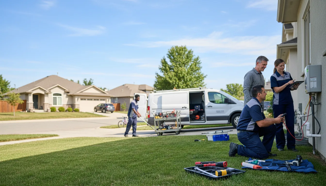 Tankless water heater service in Riverton, WY